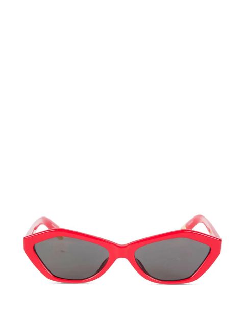 Jacquemus bambino geometric-frame sunglasses - Red - zdjęcie produktu nr 1