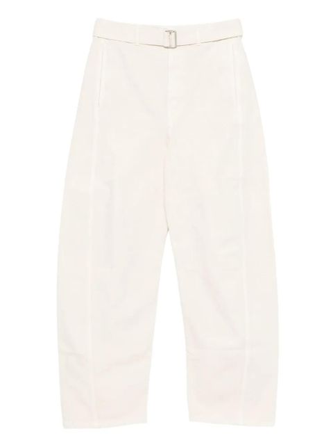 LEMAIRE belted panelled jeans - Neutrals - zdjęcie produktu nr 1