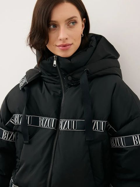 Bizuu kurtka puchowa TOKYO kolor czarny zimowa TOKYO CZARNY