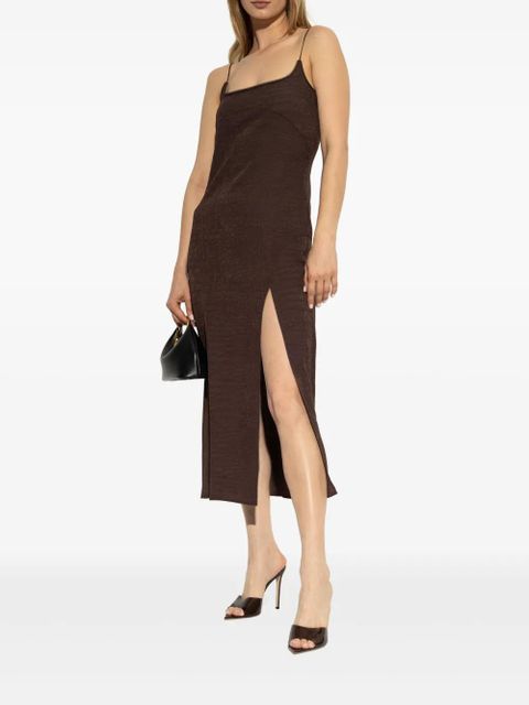 Gianvito Rossi 100mm leather heeled mules - Red