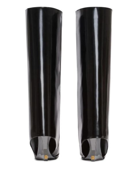 Balmain 95mm pointed-toe boots - Black