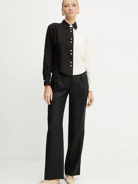 Luisa Spagnoli spodnie lniane - zdjęcie produktu nr 2