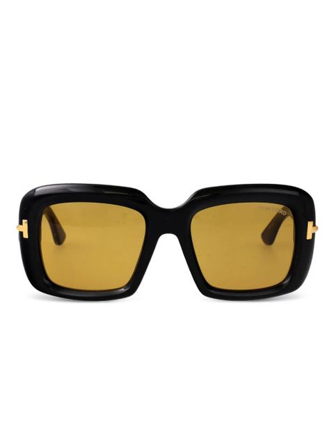 TOM FORD Eyewear Icon square-frame sunglasses - Black - zdjęcie produktu nr 1