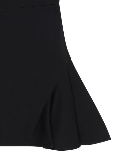 Givenchy square-neck fluted mini day dress - Black - zdjęcie produktu nr 2