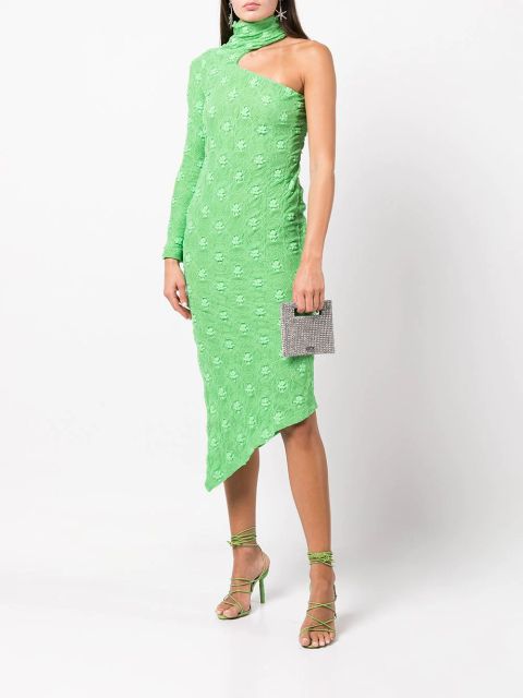 Cult Gaia Lucinda Nano crystal mini bag - Silver