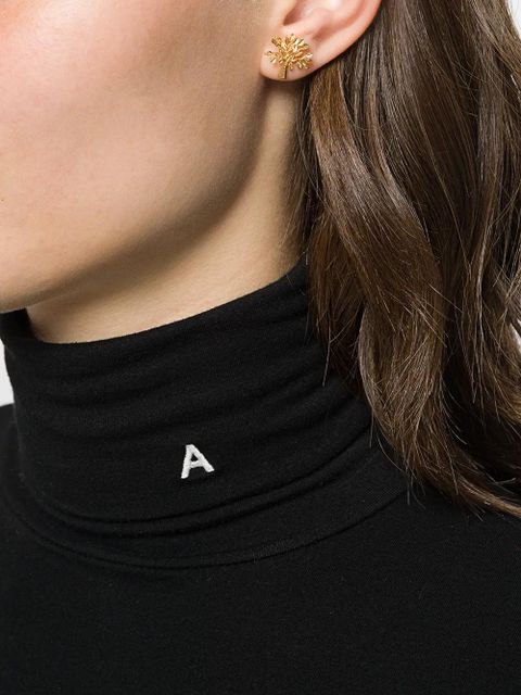 Mulberry logo tree stud earrings - Gold - zdjęcie produktu nr 2