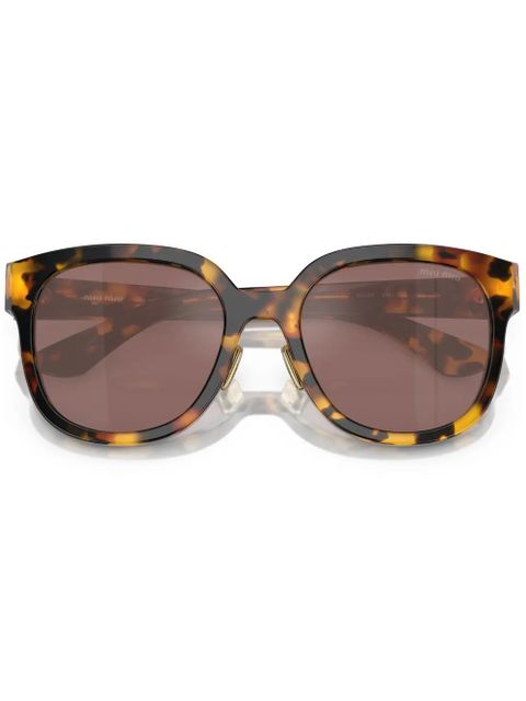 Miu Miu Eyewear square-frame sunglasses - Brown