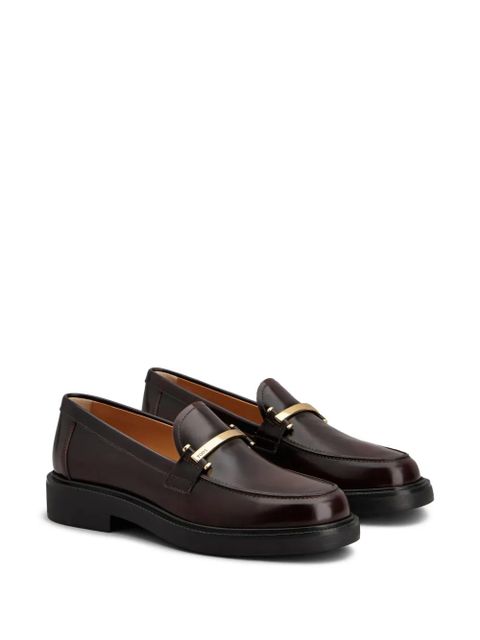 Tod's leather loafers - Red - zdjęcie produktu nr 2