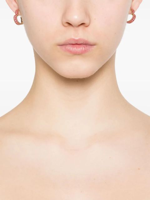 Swarovski Matrix hoop earrings - Gold - zdjęcie produktu nr 2