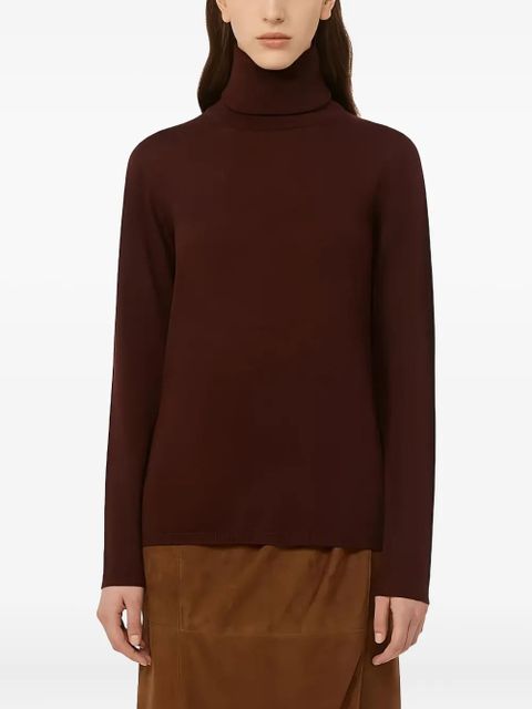 Max Mara turtleneck sweater - Red