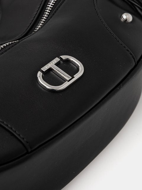 Twinset torebka kolor czarny 252TD8180