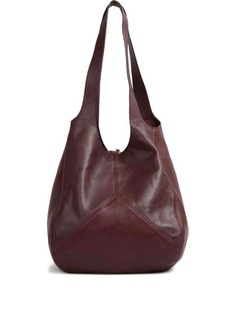 Chloé ballon leather tote bag - Brown - zdjęcie produktu nr 1