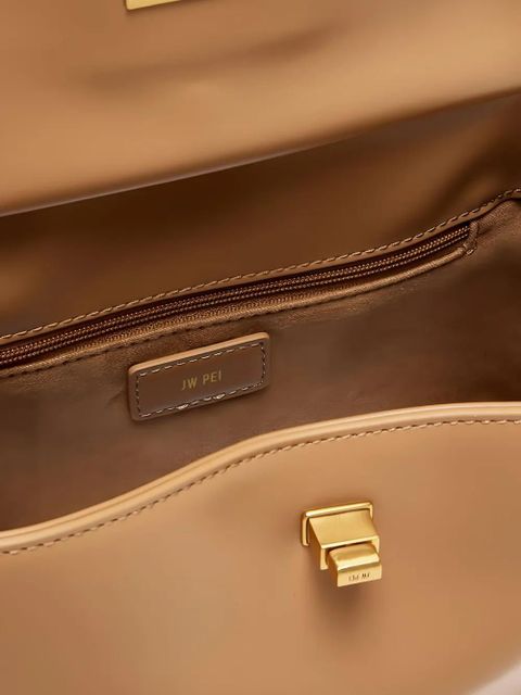 JW Pei Lucia top-handle tote bag - Brown