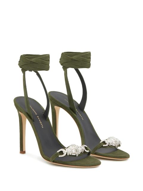 Giuseppe Zanotti Thais 105mm sandals - Green