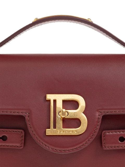 Balmain 24 B-Buzz logo-detail shoulder bag - Brown