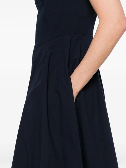 Maje Flared midi dress - Blue