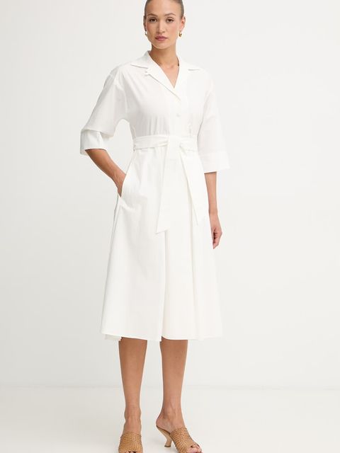 Weekend Max Mara sukienka letnia bawełniana PADANA - zdjęcie produktu nr 1