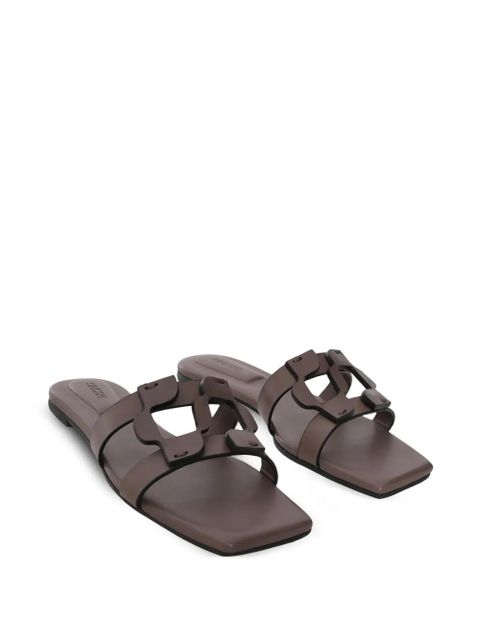 Simkhai leather slides - Brown - zdjęcie produktu nr 2