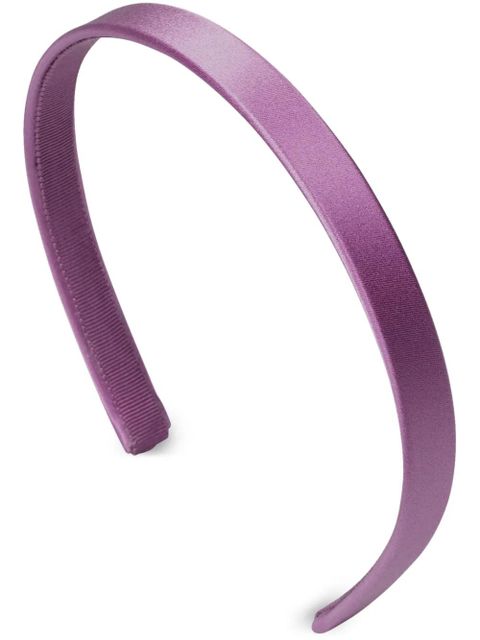 Jennifer Behr Lucy silk headband - Purple - zdjęcie produktu nr 1