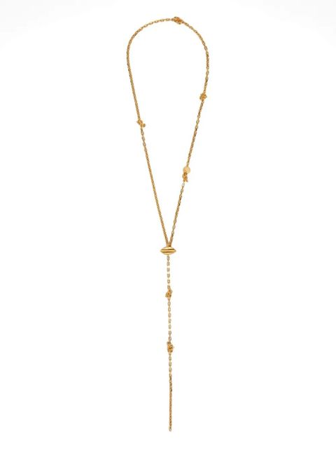Jil Sander knotted-chain necklace - Gold - zdjęcie produktu nr 1