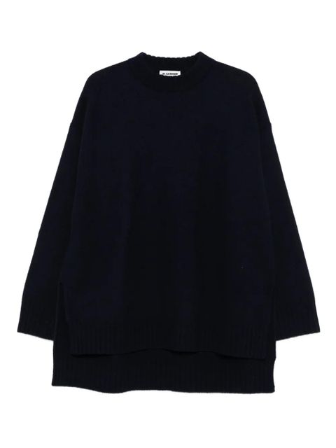 Jil Sander round-neck sweater - Black - zdjęcie produktu nr 1