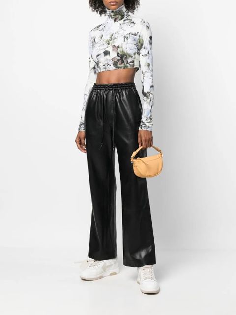 BY FAR leather shoulder bag - Yellow