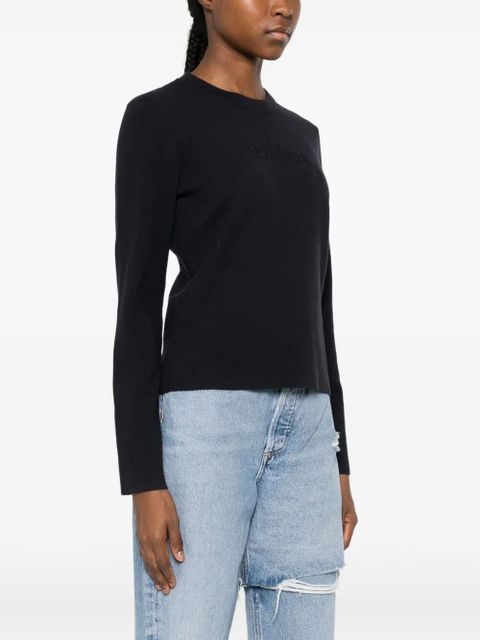 Max Mara crew-neck sweater - Blue