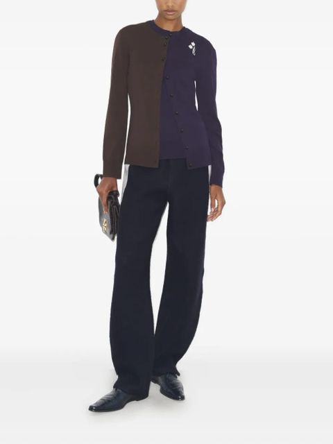 Tory Burch stripe japanese jersey sweatpant - Blue - zdjęcie produktu nr 2