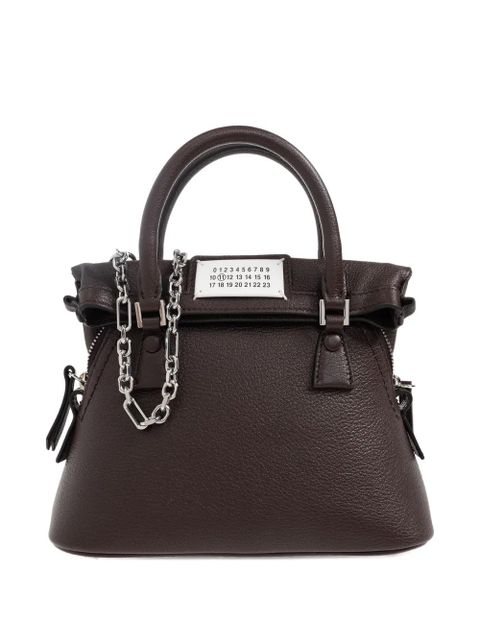 Maison Margiela 5AC Classique tote bag - Brown - zdjęcie produktu nr 1