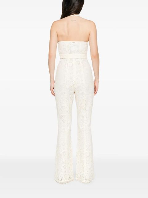 TWINSET belted jumpsuit - Neutrals