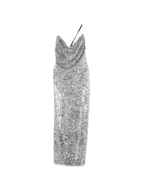 Coperni sequin-embellished maxi dress - Silver - zdjęcie produktu nr 1