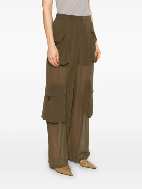 PINKO Sottocasa trousers - Green