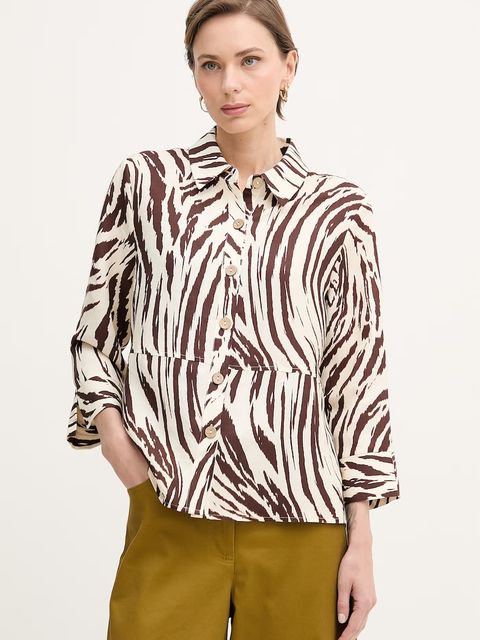 Joseph Ribkoff koszula damska z lnem - zdjęcie produktu nr 2