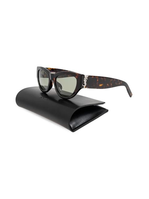 Saint Laurent Eyewear Cassandre sunglasses - Brown - zdjęcie produktu nr 2