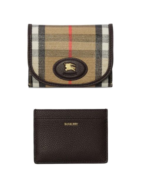 Burberry Highlands coin pouch & card case - Brown - zdjęcie produktu nr 1