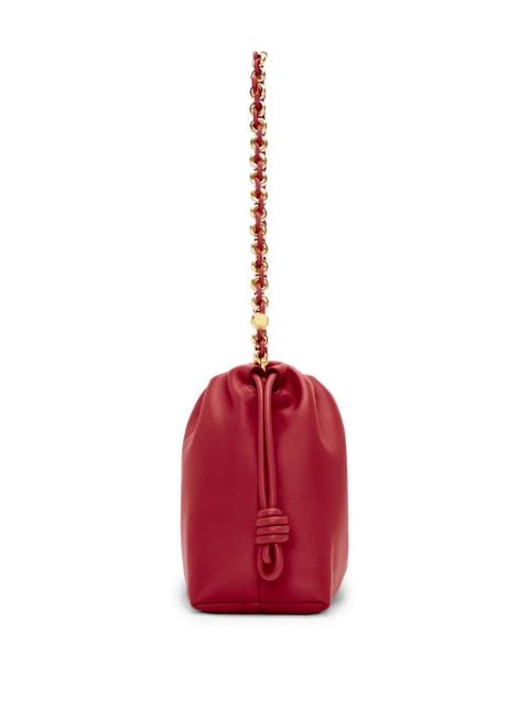 LOEWE Flamenco chain handle medium shoulder bag - Red