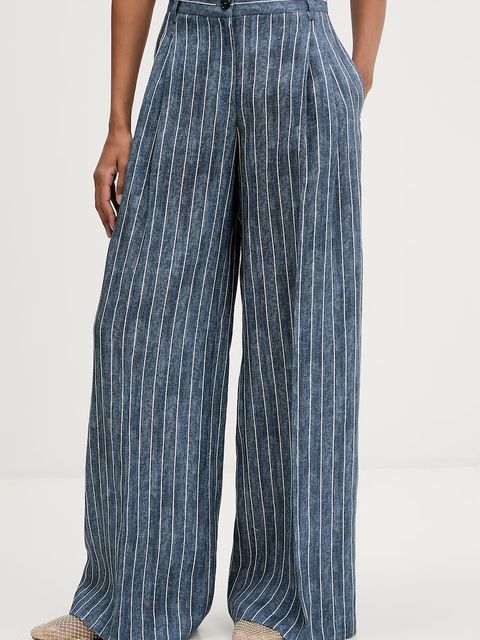 Ermanno Firenze spodnie lniane - zdjęcie produktu nr 1