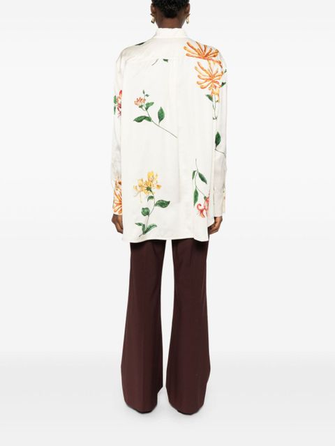 TOTEME honeysuckle shirt - Neutrals
