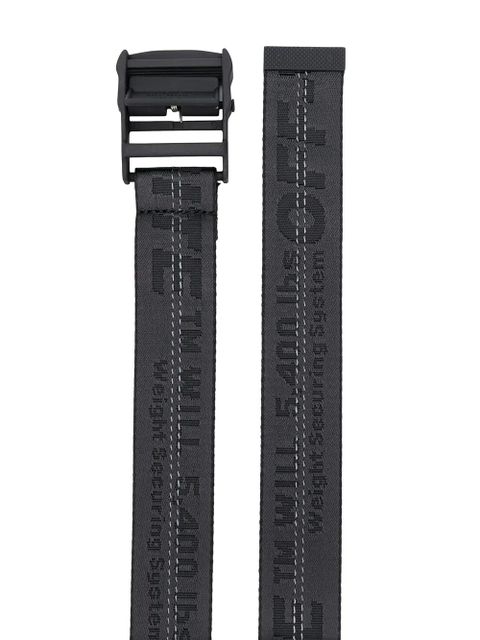 Off-White Classic Industrial buckle belt - Black