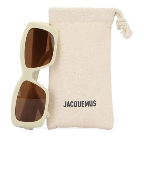 Jacquemus Croisiere sunglasses - Neutrals - zdjęcie produktu nr 2