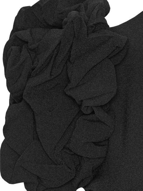 ROTATE BIRGER CHRISTENSEN puff-sleeve midi dress - Black - zdjęcie produktu nr 2