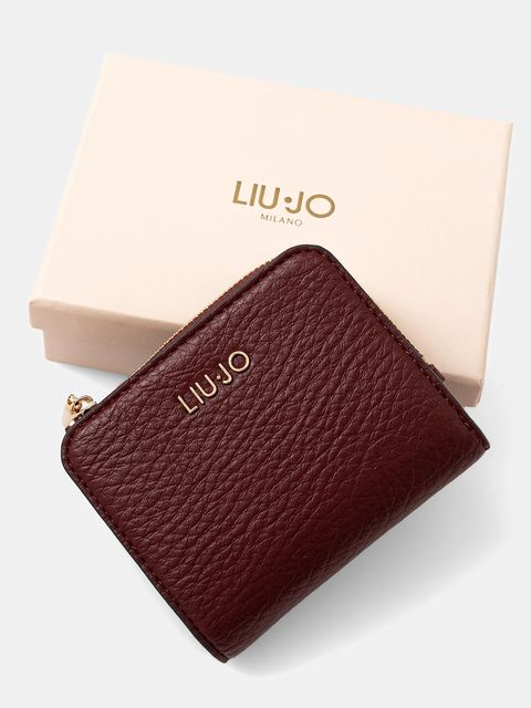 Liu Jo portfel damski kolor bordowy AF5193.E0027