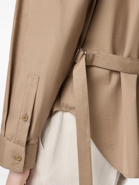 Tod's long-sleeve buttoned shirt - Neutrals