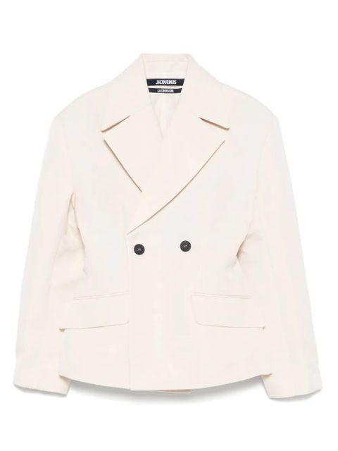 Jacquemus La Veste Norma blazer - Neutrals - zdjęcie produktu nr 1
