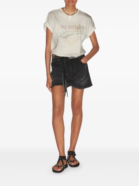 MARANT ÉTOILE Zaof T-shirt - Neutrals - zdjęcie produktu nr 2