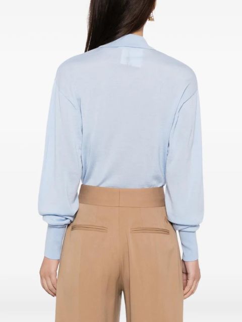 Jacquemus polo-neck bodysuit - Blue