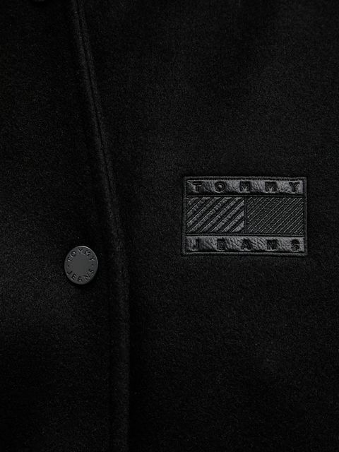 Tommy Jeans kurtka z dodatkiem wełny