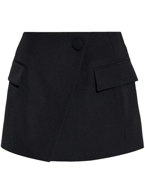Balmain flap-pocket mini skirt - Black - zdjęcie produktu nr 1