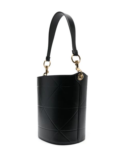 Prada Symbole leather bucket bag - Black