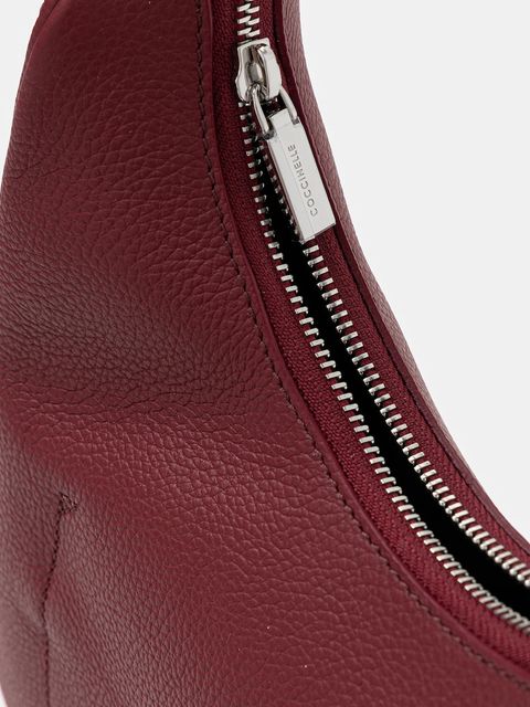 Coccinelle torebka skórzana RAQUEL kolor bordowy E1.SQ0.13.02.01